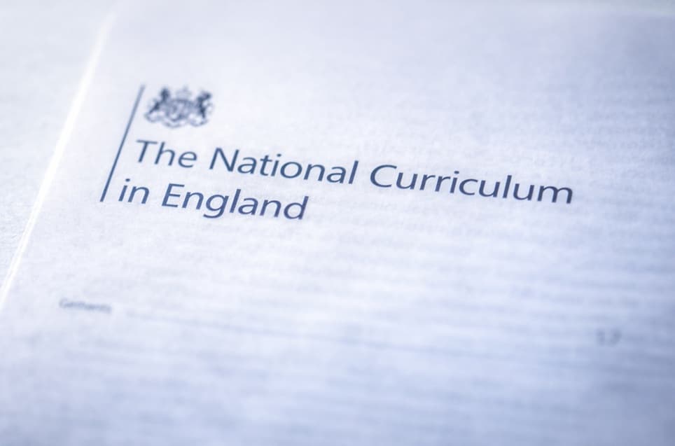An overview of where character development sits alongside the National Curriculum